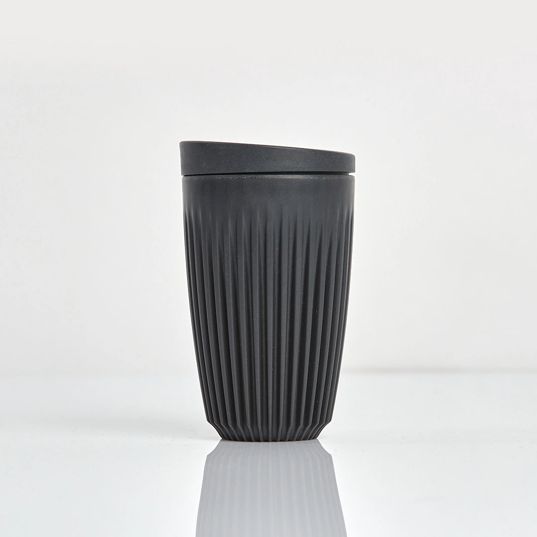 HuskeeCup - 12oz/355ml Cup & Lid - Black