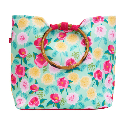 Annabel Trends Insulated Tote Bag - Cameilias Mint