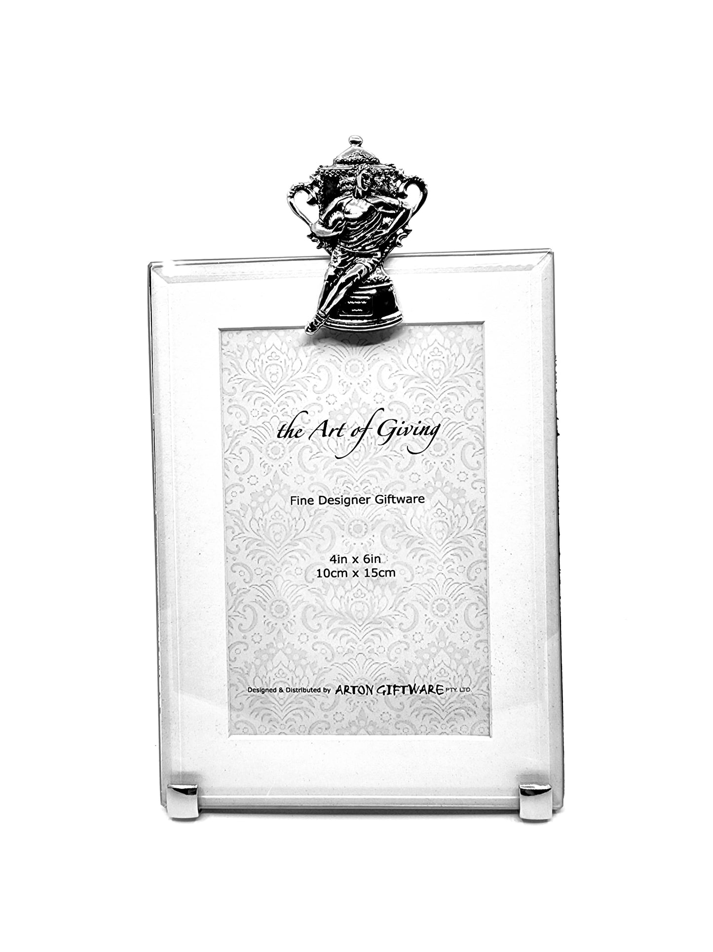 Glass Photo Frame - Rugby