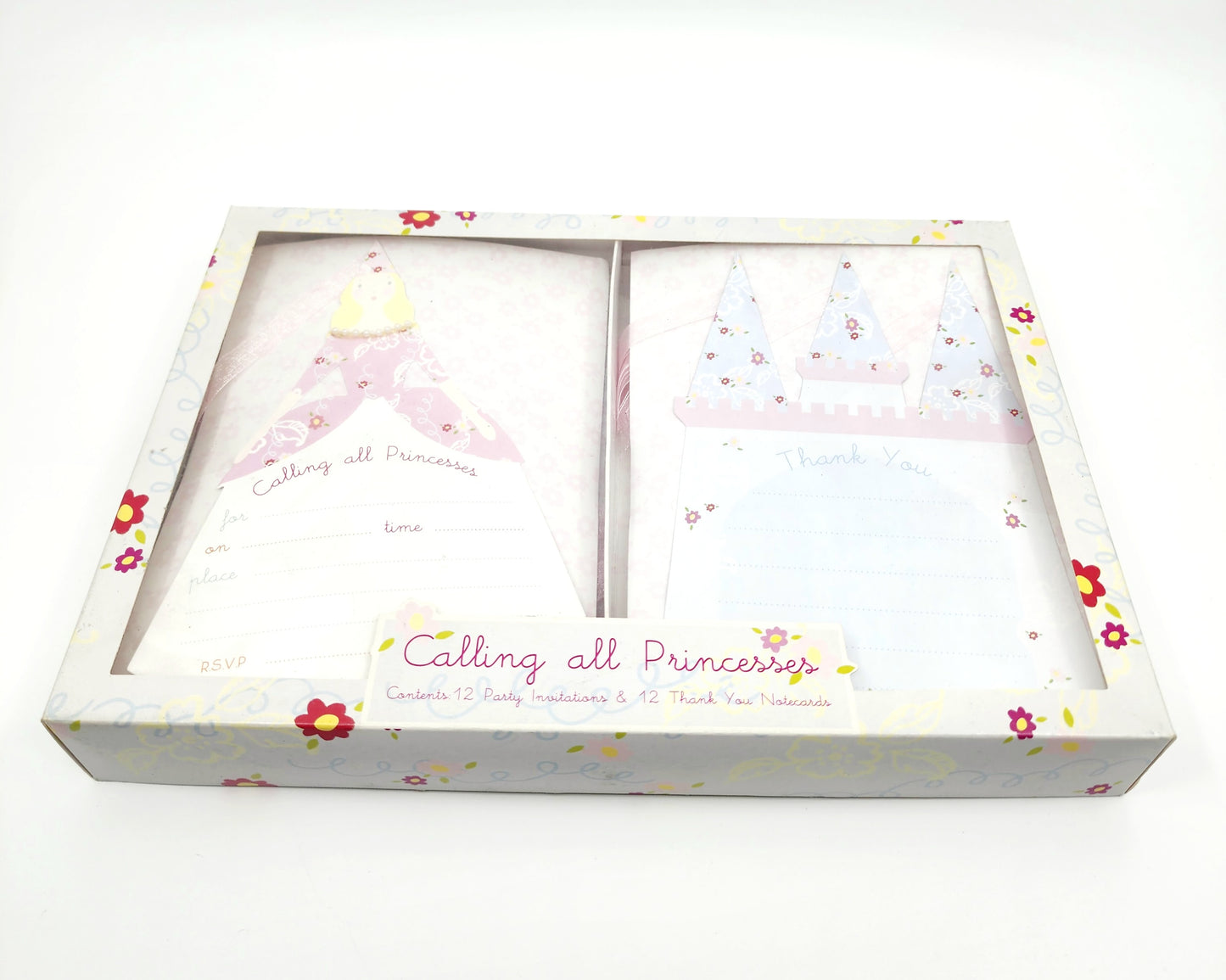 Calling all Princesses Invitation and Thank you card set
