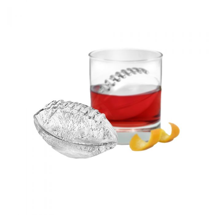 Tovolo Football Ice Mould - Set of 2 - Charcoal