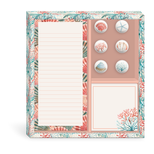 Water’s Edge Notepads and Magnets Set