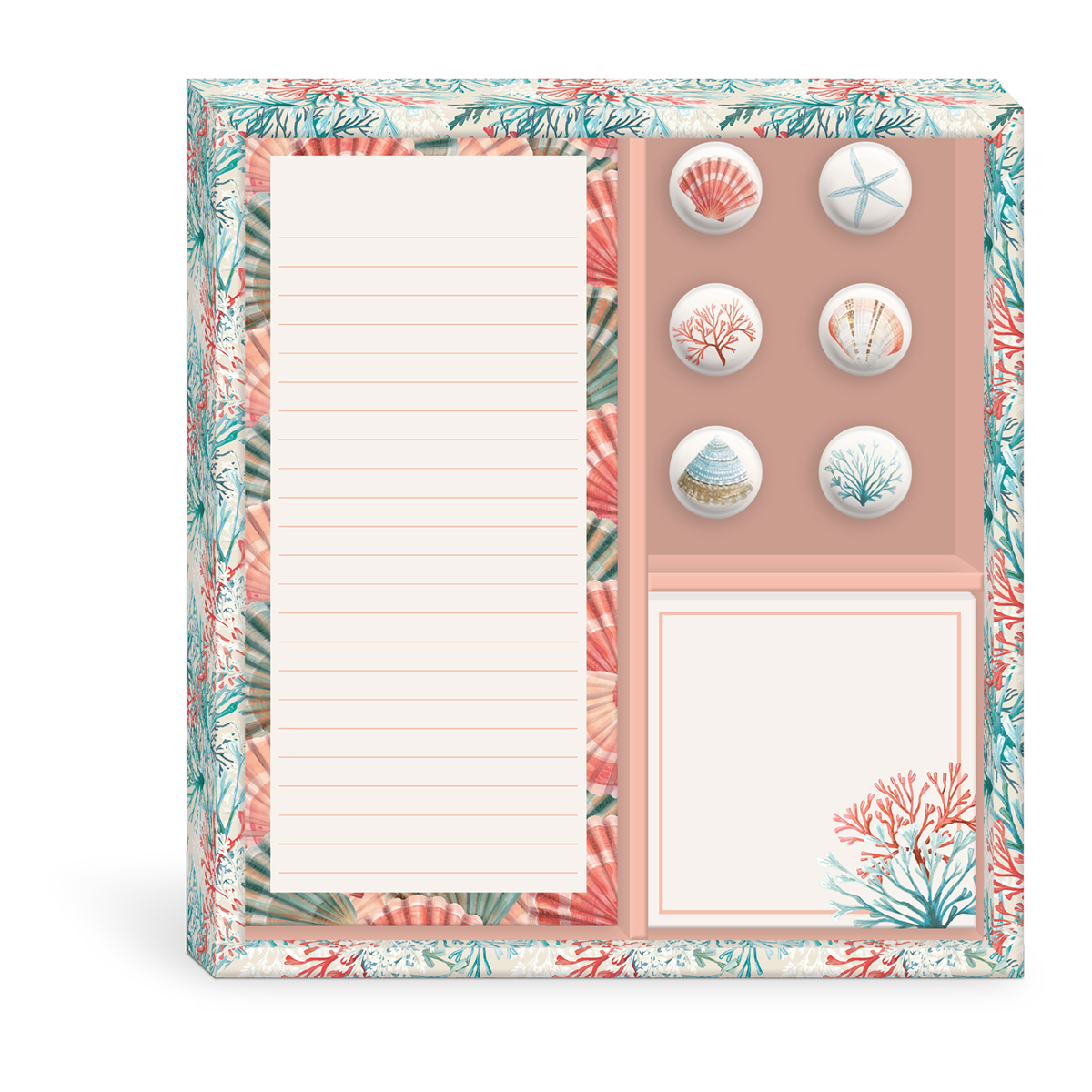 Water’s Edge Notepads and Magnets Set