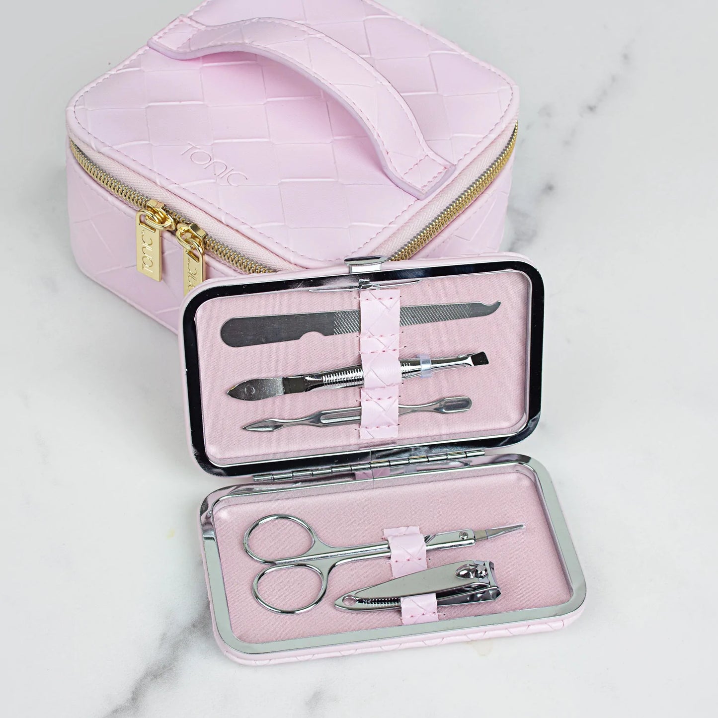 Manicure Set - Woven Peony