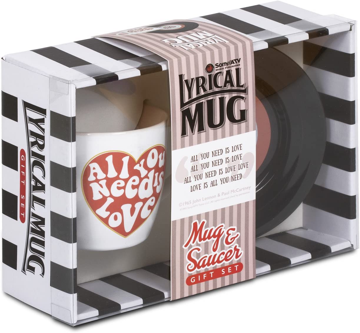 Lyrical Mug & Saucer Gift Set
