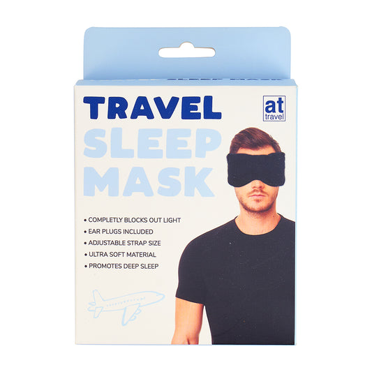 Annabel Trends Travel Sleep Mask & Ear Plugs