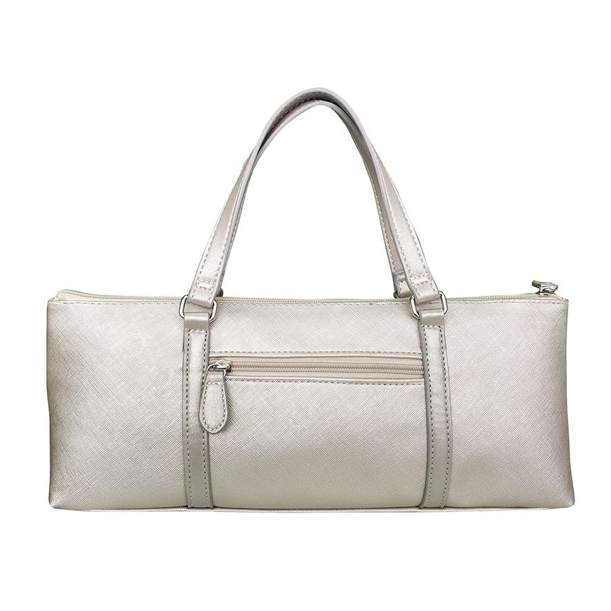 Sachi Insulated Wine Purse - Silver - 36x9x15cm