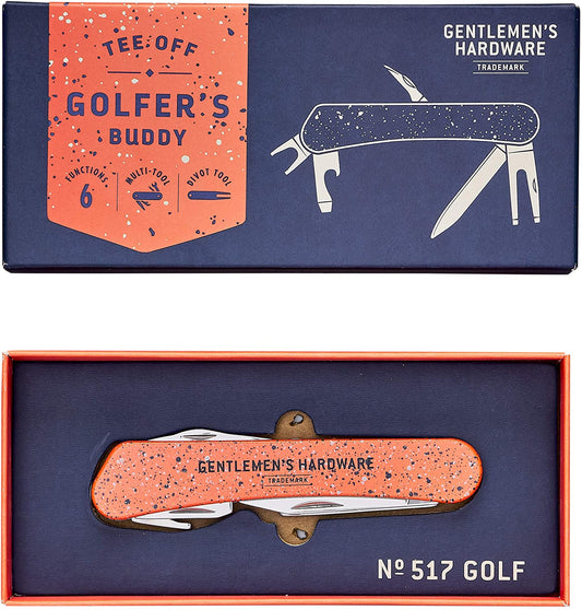 Gentlemen's Hardware Golfer's Buddy - Tee off