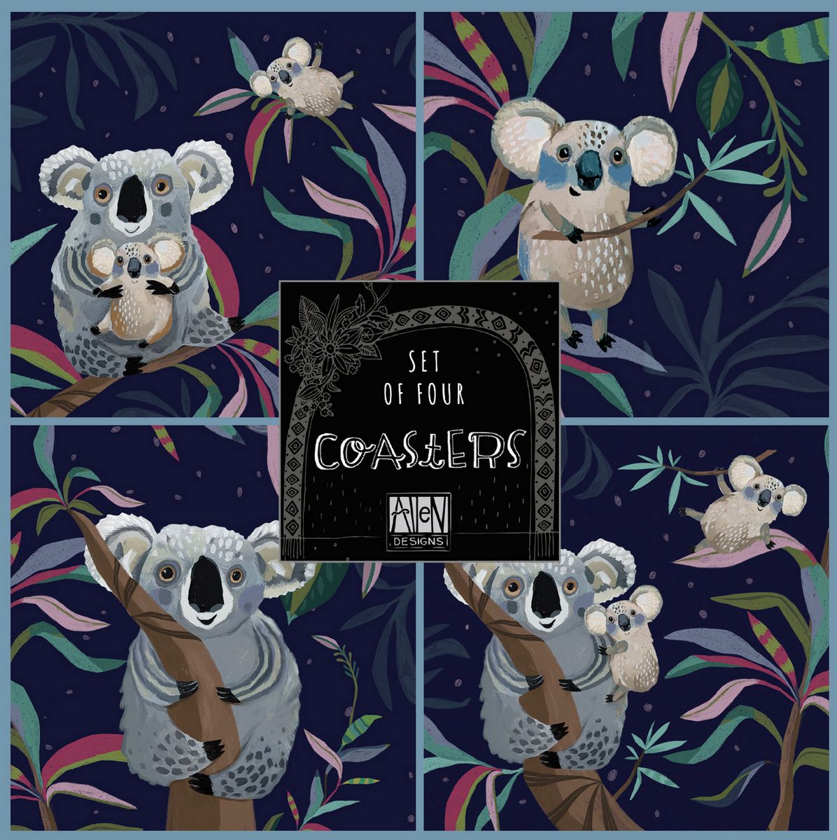 Koala Coasters