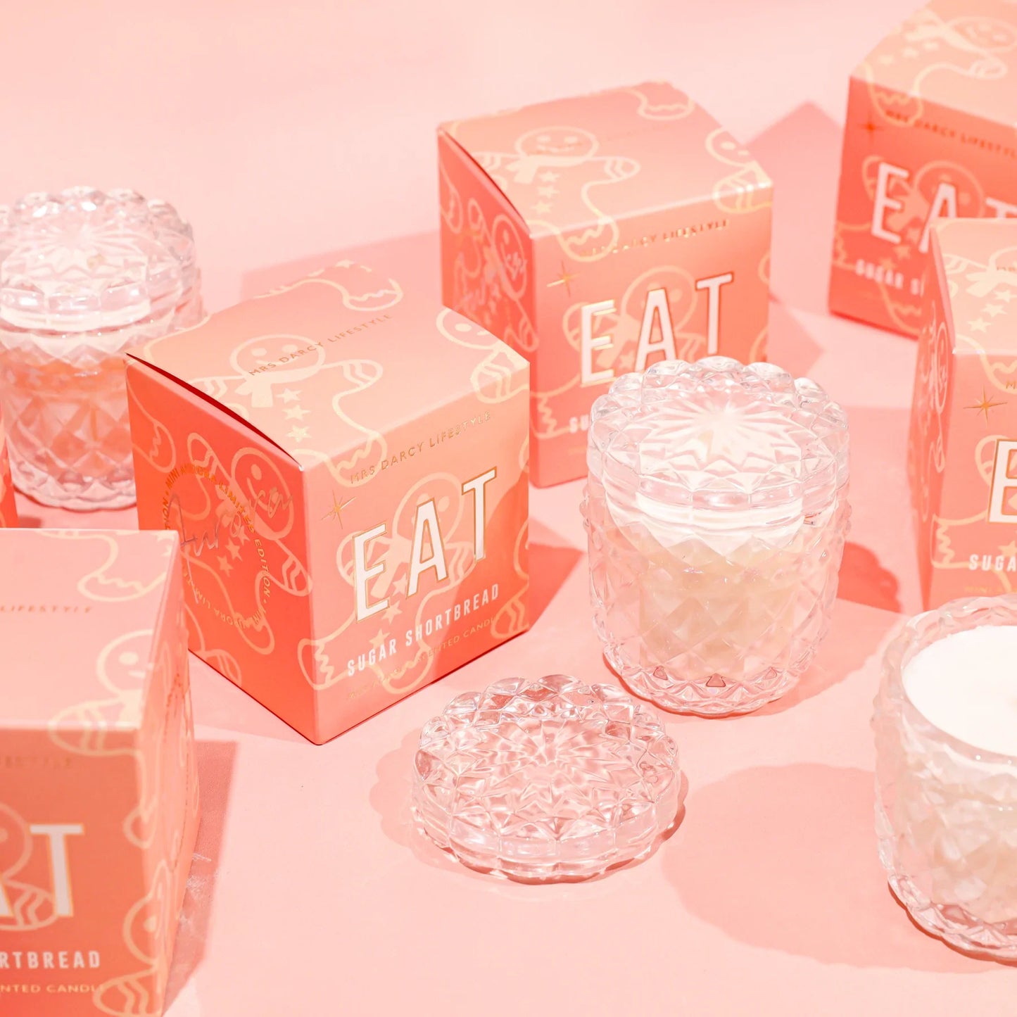 Eat Petite Aurora Scented Candle - Sugar Shortbread - 80g
