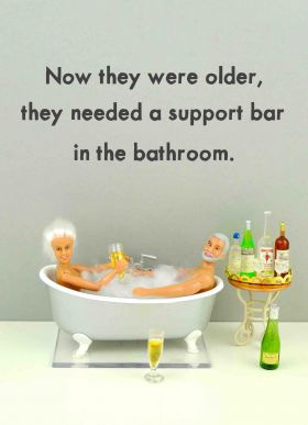 Bold & Bright Support Bar Card