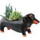 Baby Otis Planter Vase - Dachshund Puppy Dog