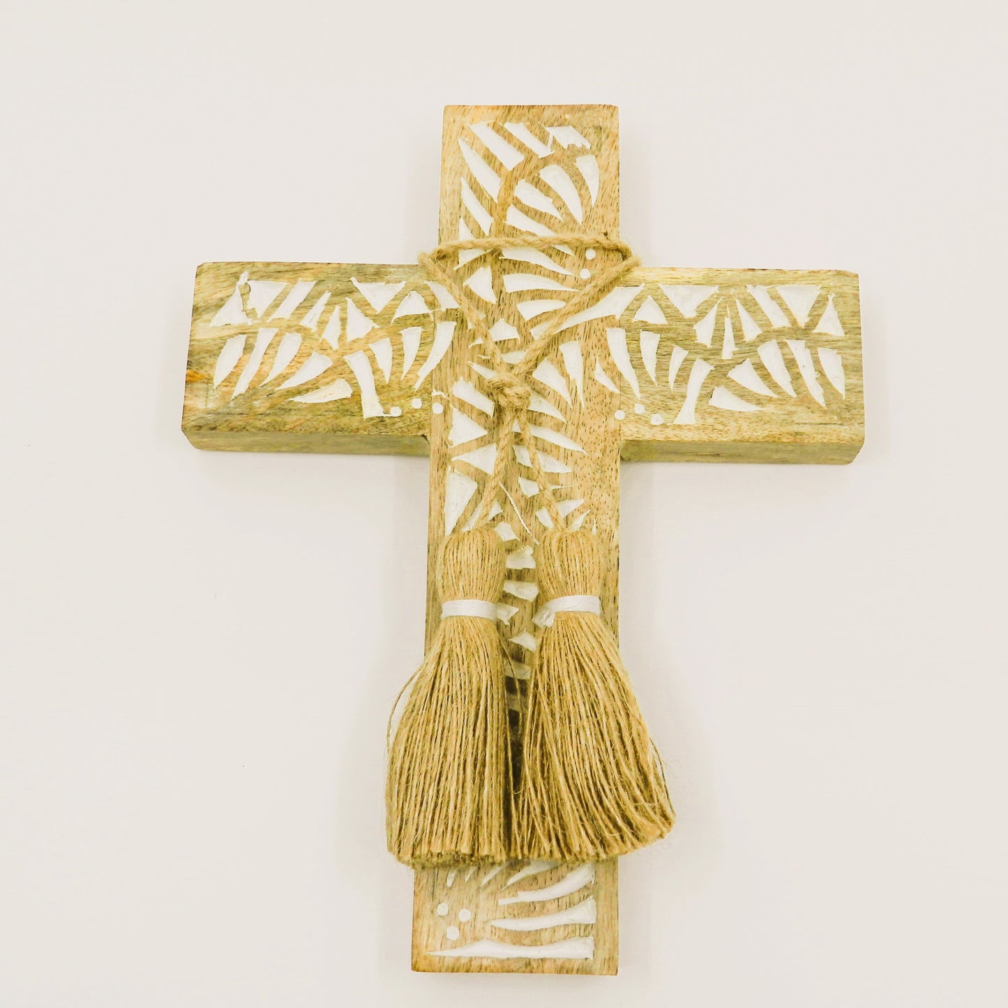 Coast to Coast Wooden Cross - 27x21cm