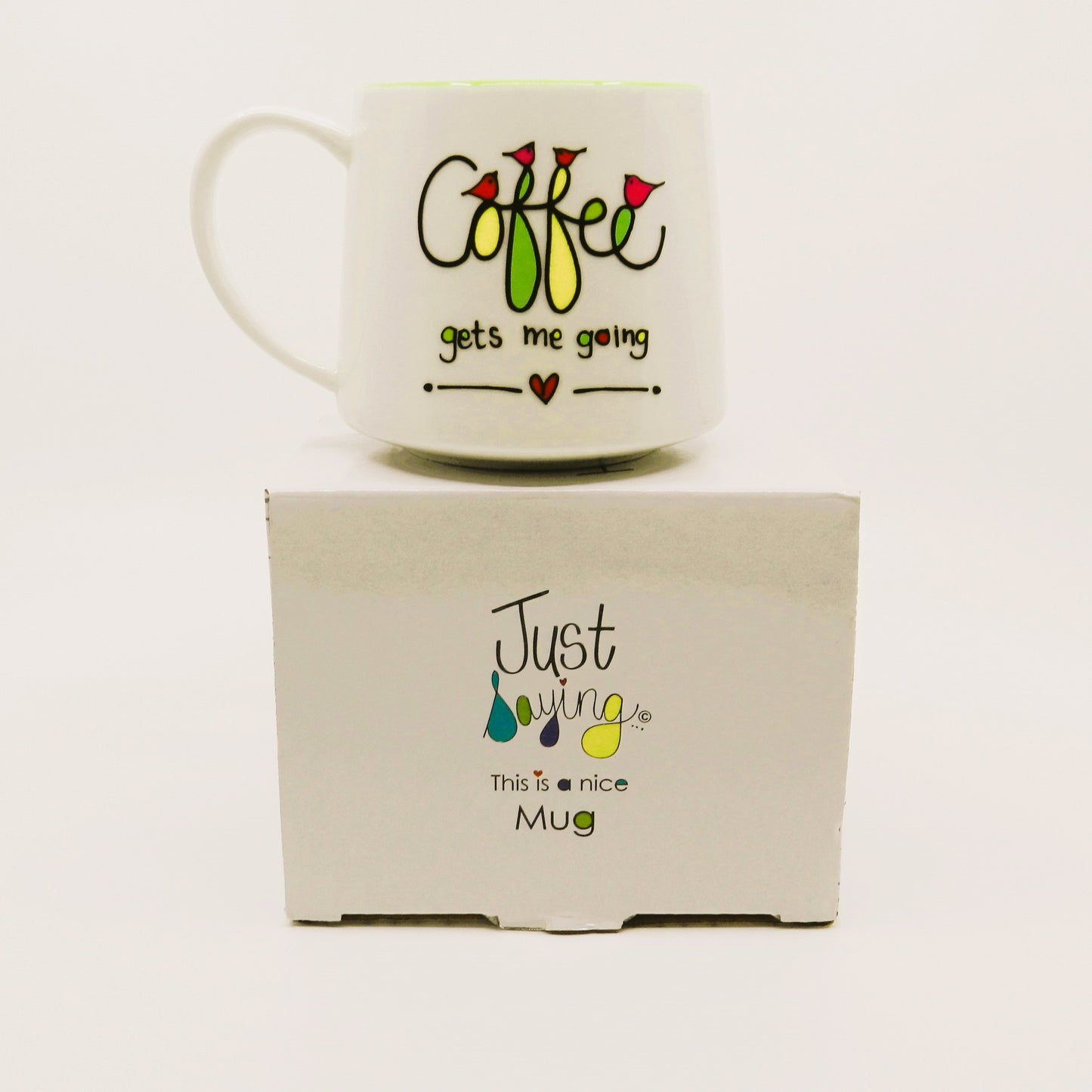 Just This is a Nice Mug - Coffee gets me going