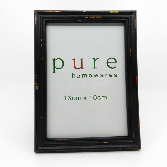 Pure Homewares Photo Frame Distressed Small - 13 x 18cm