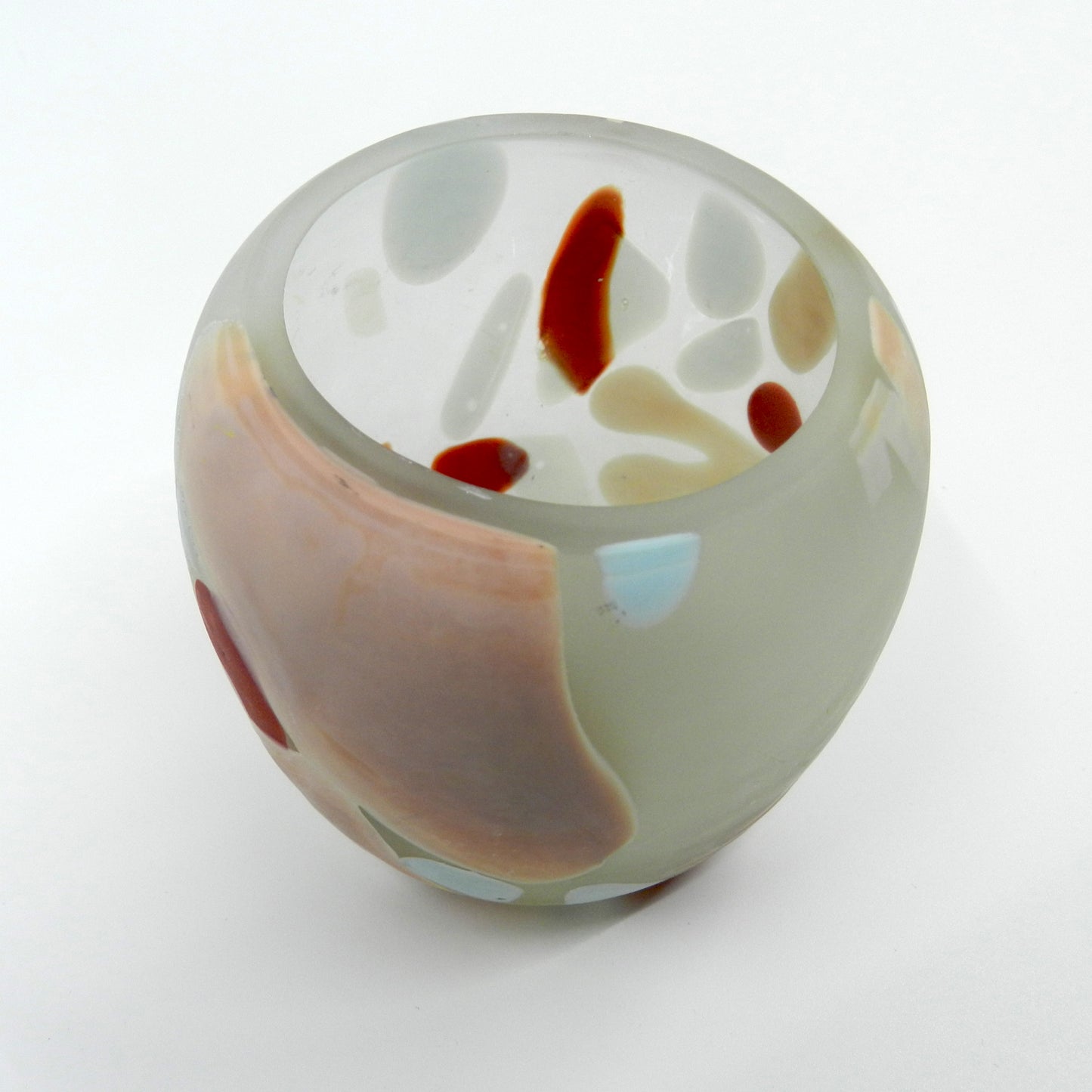 Glass Cruz Tea Light Holder