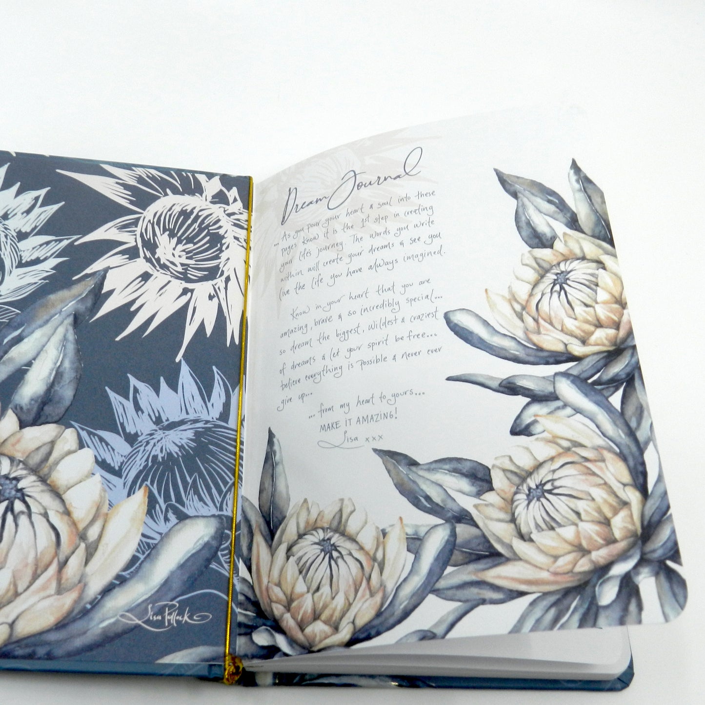 Lisa Pollock Protea Dream Journal - Mum You Are Amazing