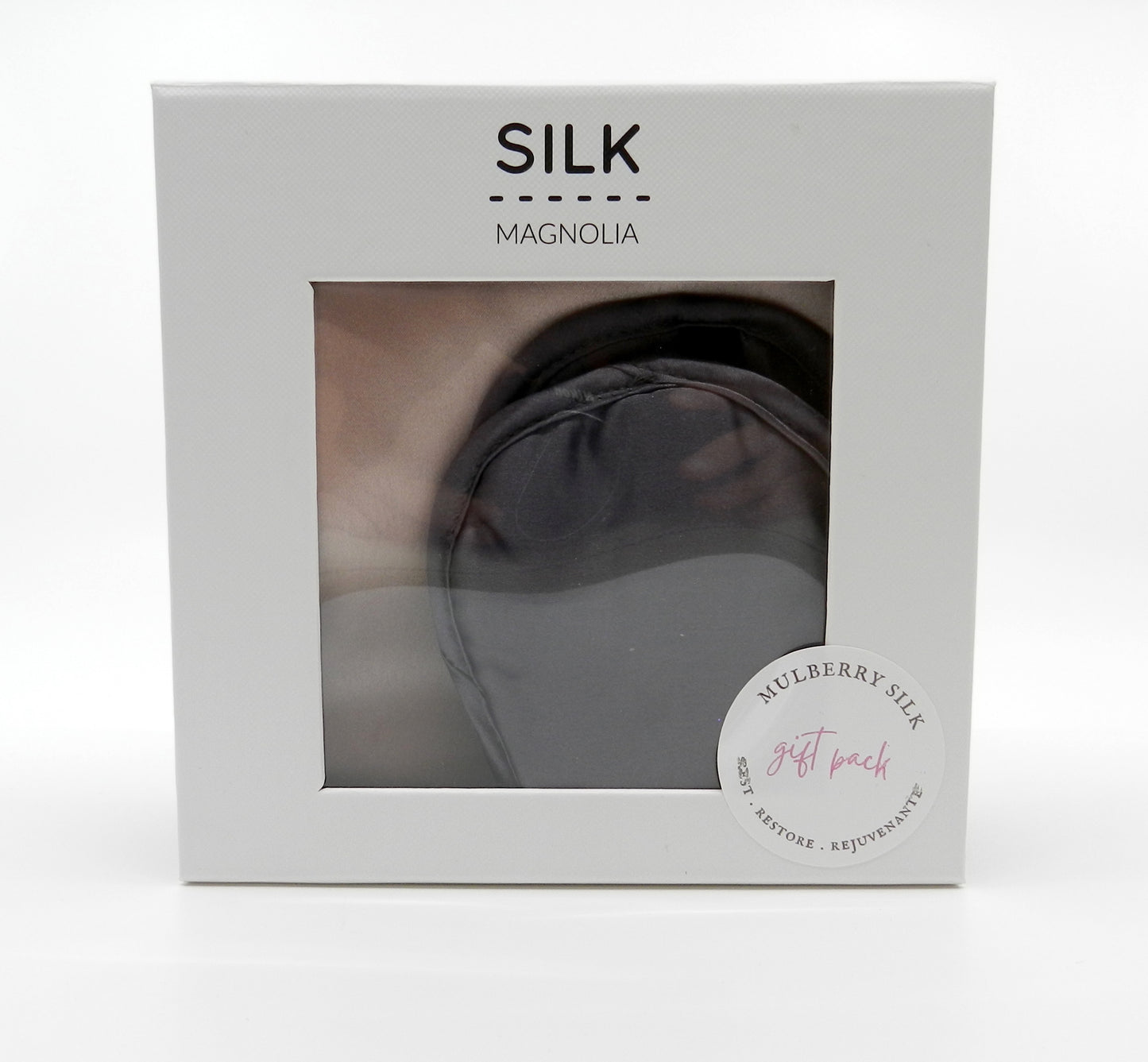 Purple Travel Eye Mask & Pink Pillowcase Gift Set