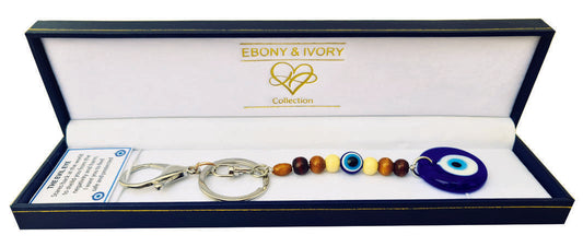 Fieldfolio Evil Eye Premium Key Ring - Gift Boxed