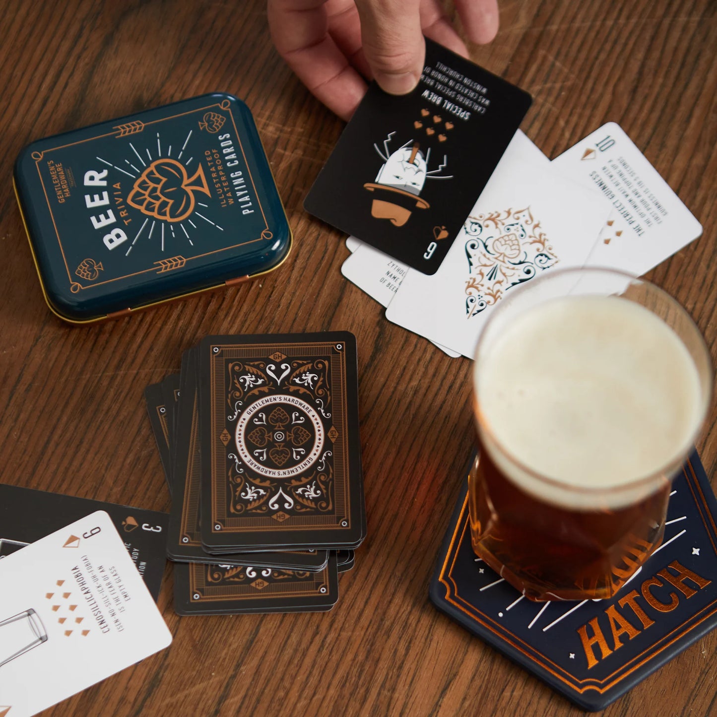 Gentleman's Hardware Beer Waterproof Playing Cards