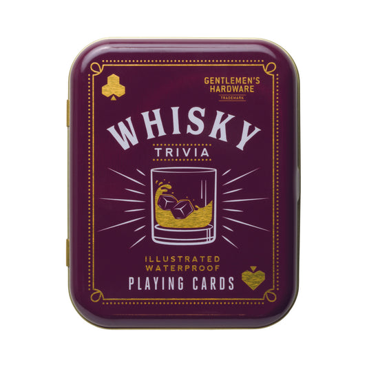 Gentleman's Hardware Whisky Playing Cards