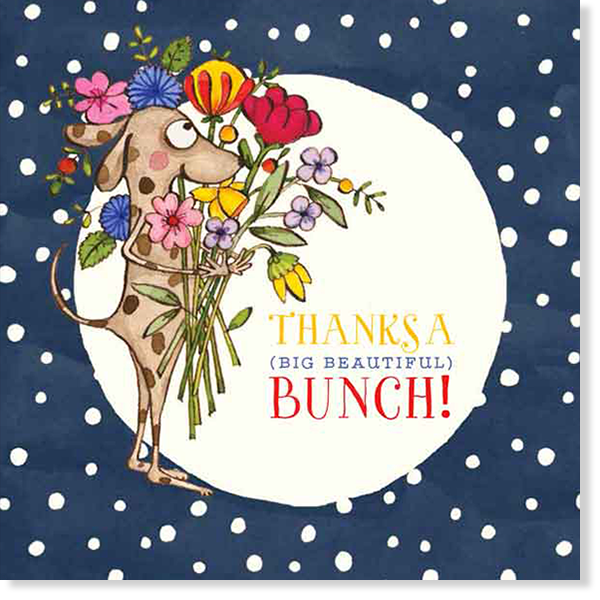 Twigseeds Thank You Card - Thanks a bunch!