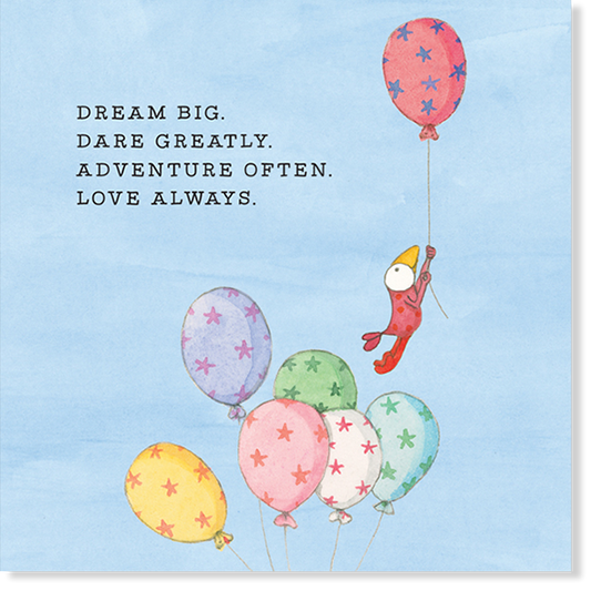 Twigseeds Birthday Card - Dream big