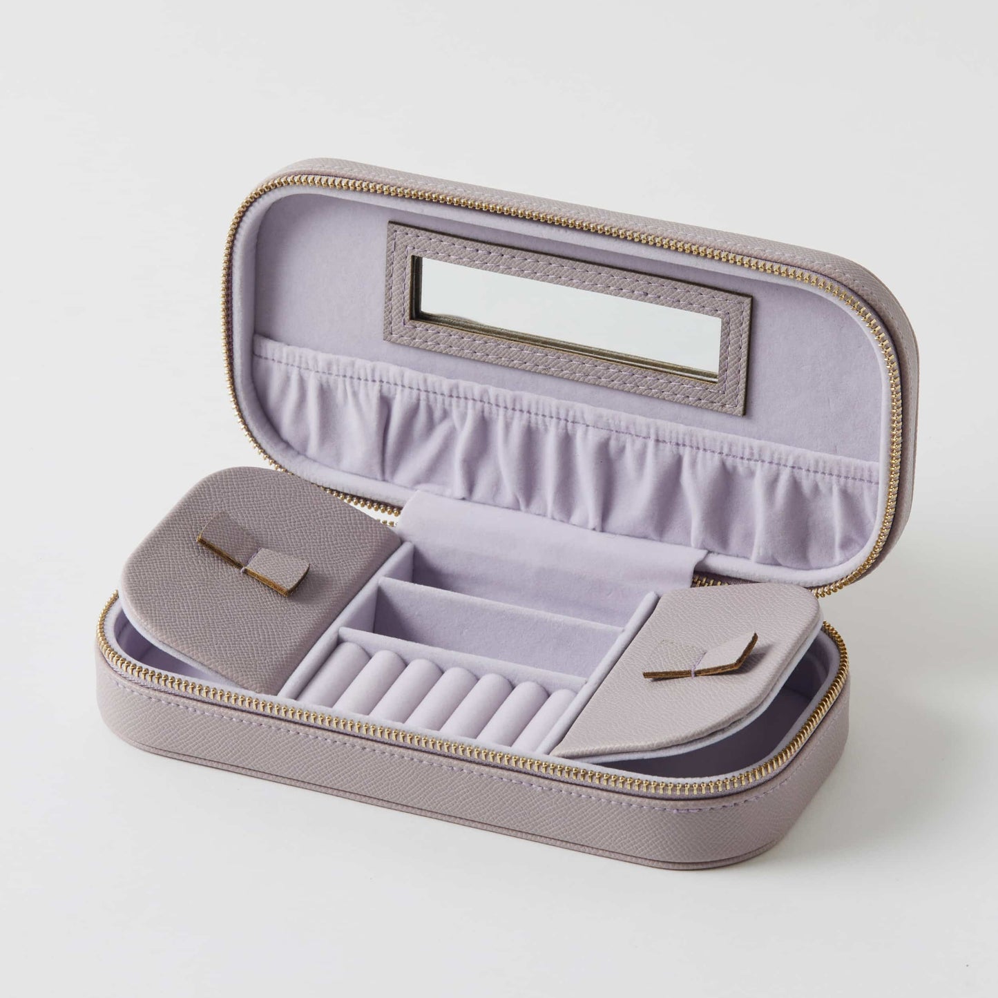Ambrosia Rectangular Jewellery Case – Lilac