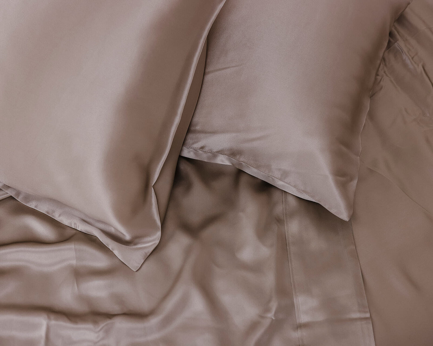 Silk Magnolia Silver Mist Pure Silk Pillowcase - 50x75cm