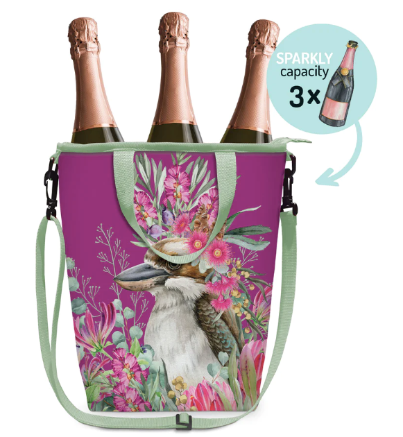 Lisa Pollock Cooler Bag - Plush Kookaburra