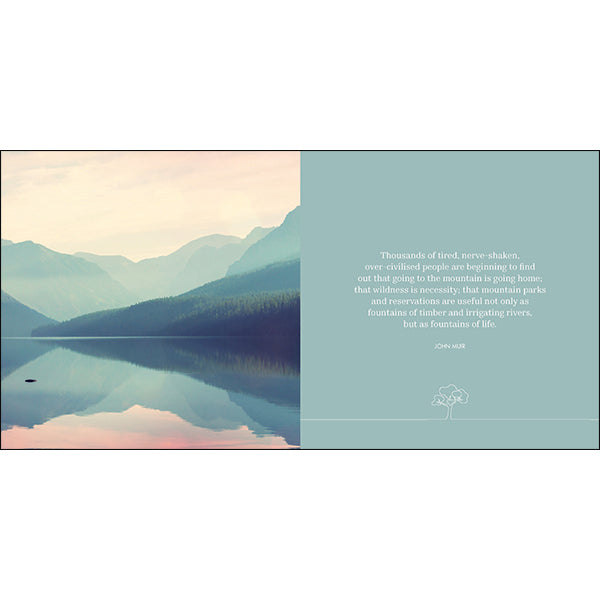 Twigseeds Inspirational Book - Wellbeing: Be good to your sacred self - 155 x 155 mm