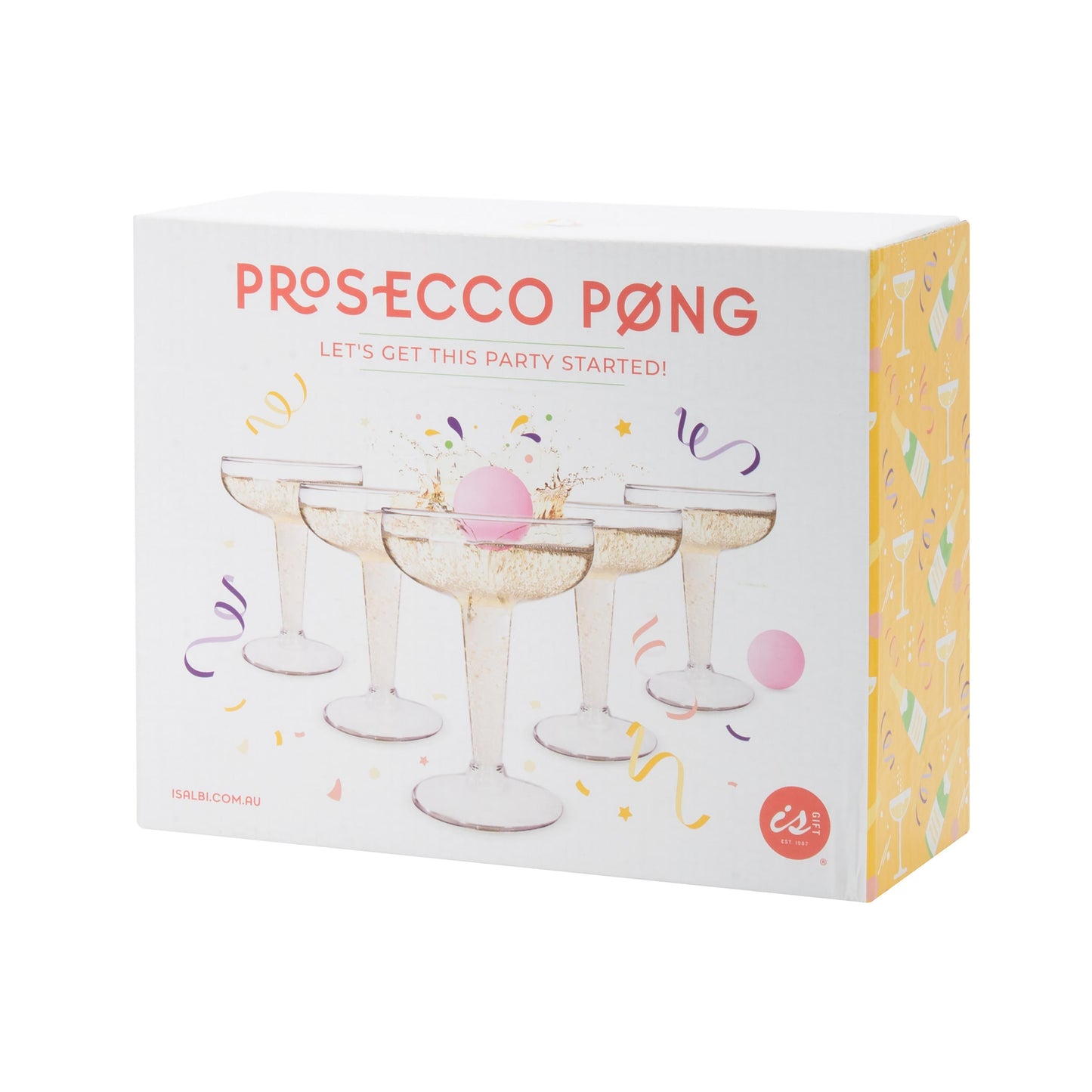 Quirky Prosecco Kitchen Pong - Clear