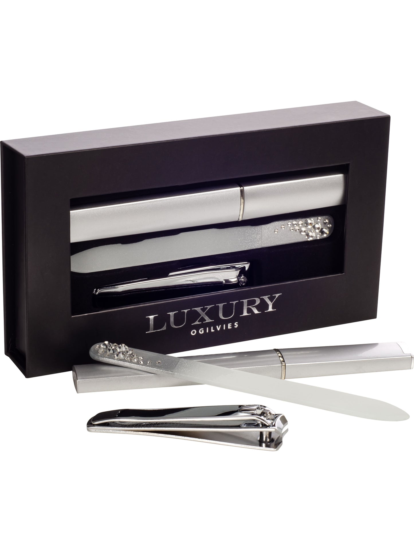 Luxury Nail File & Clipper Set - 3 Colours - Ogilvies Designs