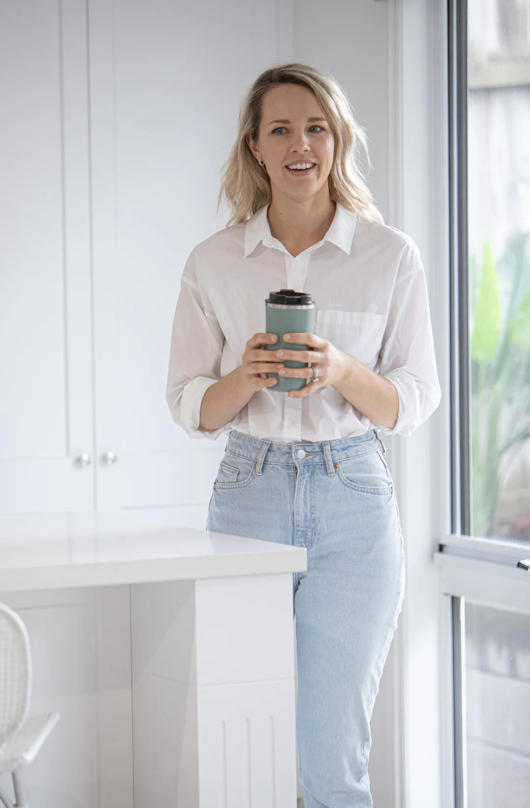 Ladelle Insulated Eco Culture Travel Mug - Jade - 500ml