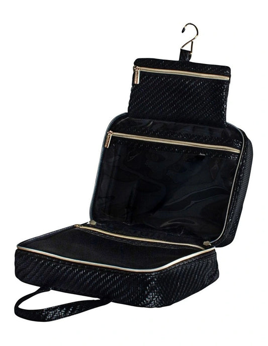 Tonic Australia Herringbone Hanging Bag in Licorice - 20x12x27cm