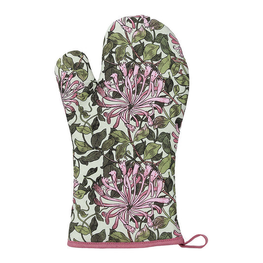 William Morris Single Oven Mit/Glove - Honeysuckle - 32x19cm