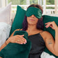 Annabel Trends Cosy Luxe Hot Water Bottle - Emerald - 23cmx37cm