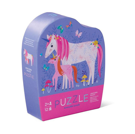 Crocodile Creek Children's Mini Puzzle - Unicorn Magic