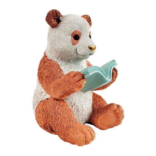 Urban Products Ludicrous Panda Bookend Book Holder - Vibrant Pink - 18x12x13cm