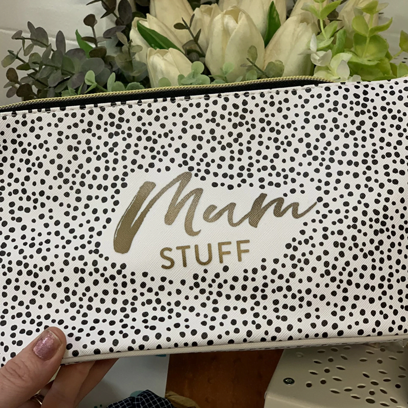Splosh 'Mum Stuff' Cosmetic Bag - 28cm x 15cm