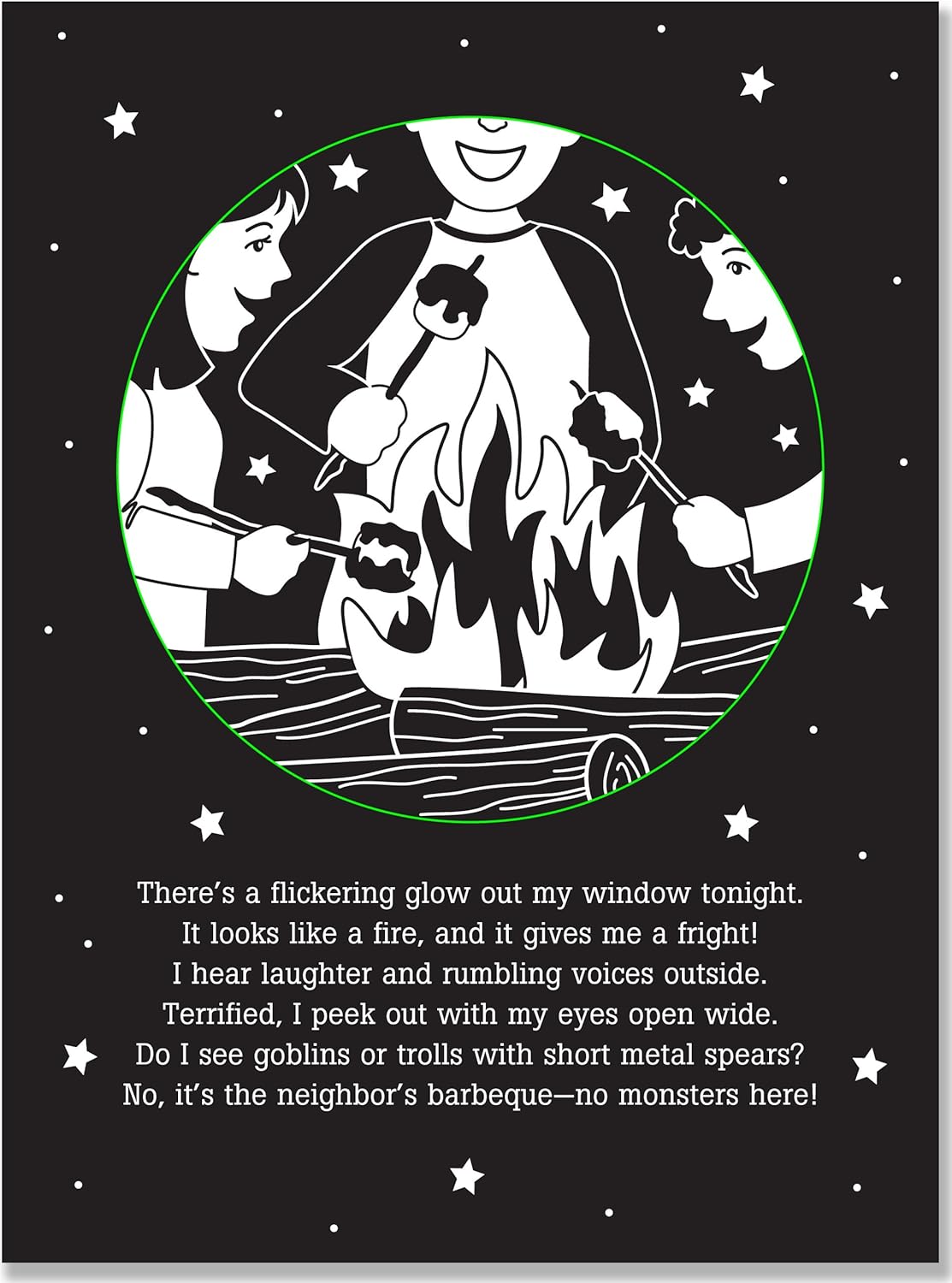 No Monsters Here! A Bedtime Shadow Book - Hardcover - 16.2x22.9cm