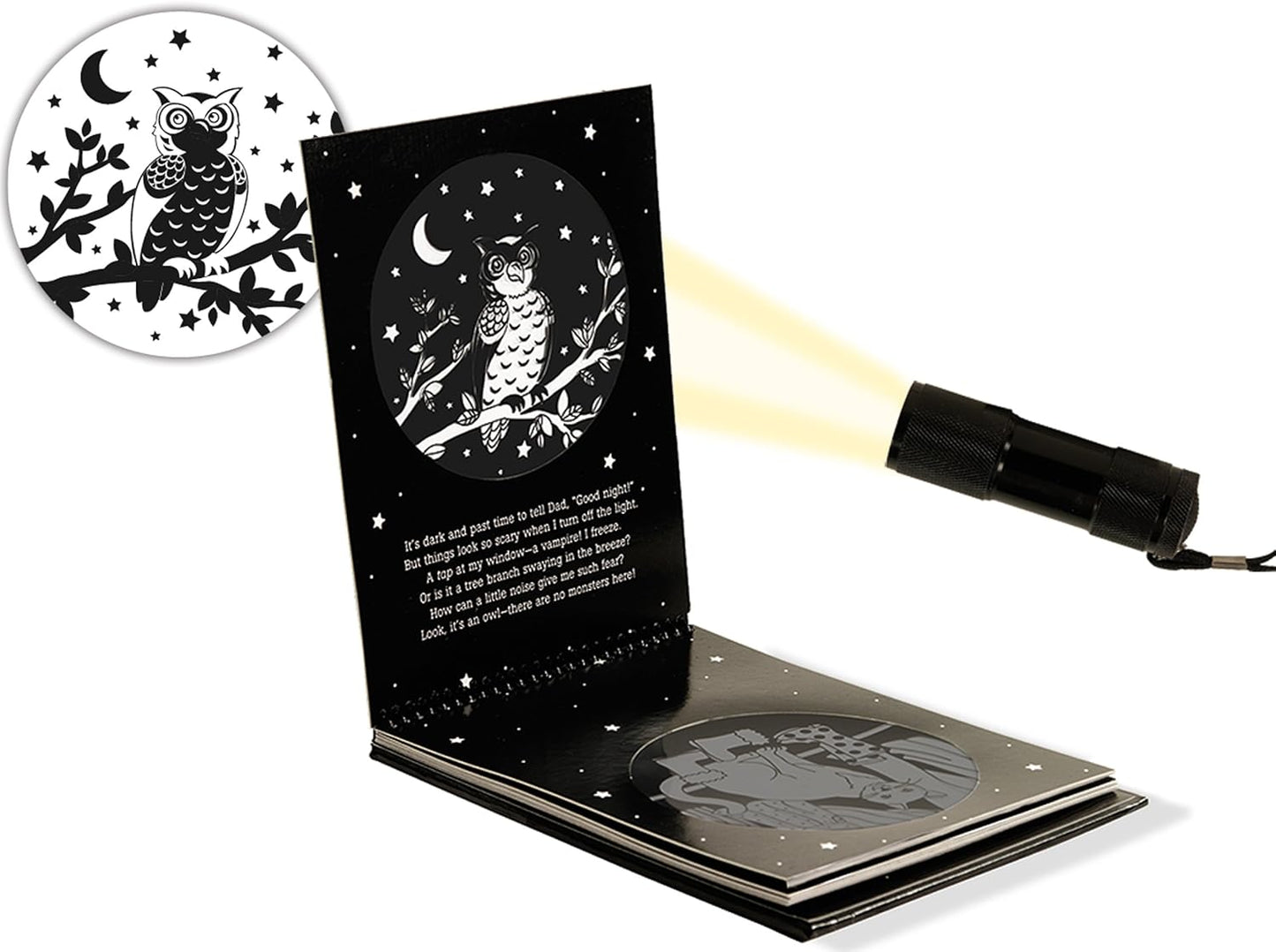 No Monsters Here! A Bedtime Shadow Book - Hardcover - 16.2x22.9cm