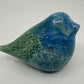 Pure Homewares Resin Bird - Blue and Green - 10x6x5cm