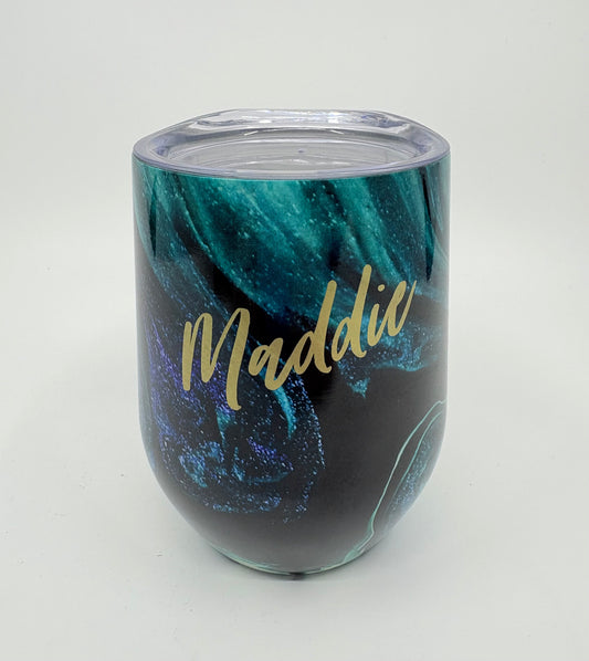 Lily & Mae On Cloud Wine Insulated Vacuum Sealed Stainless Steel Tumbler - Maddie - 350ml