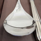 The Russell Collection Silver Salad Servers - 26cm