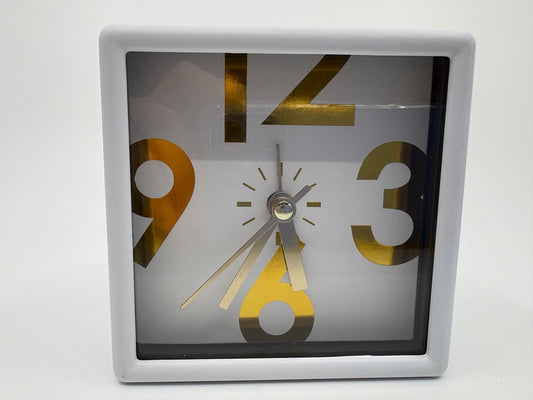 Emporium Home Lani Mantle Clock - 10x10x5cm