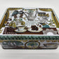 Gillian Martin Coffee Biscuit Tin - 19.5cm x 15.4cm x 7.5cm