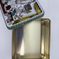 Gillian Martin Coffee Biscuit Tin - 19.5cm x 15.4cm x 7.5cm