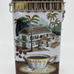 Gillian Martin Coffee With Clip Lid Metal Storage Tin - 10.8cm x 7.3cm x 18.3cm