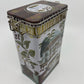 Gillian Martin Coffee With Clip Lid Metal Storage Tin - 10.8cm x 7.3cm x 18.3cm